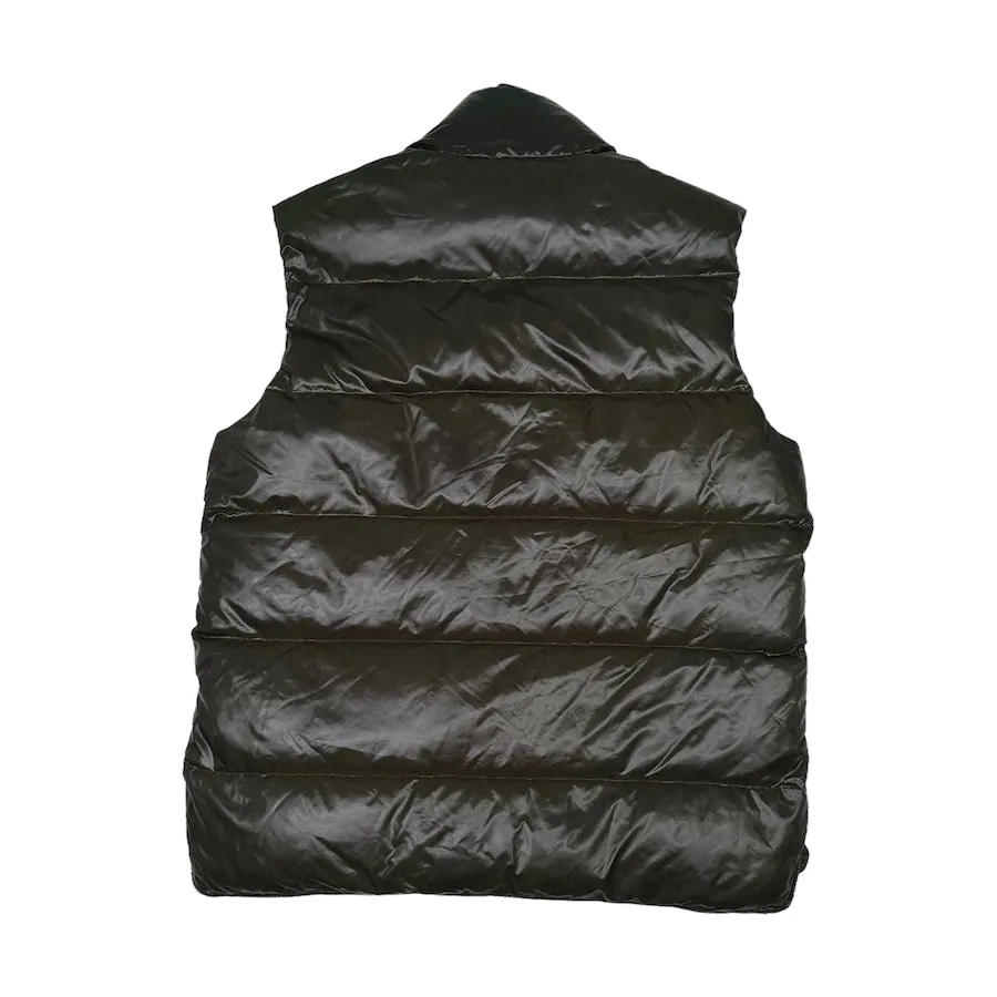 (1) MONCLER FOREST GREEN DOWN VEST