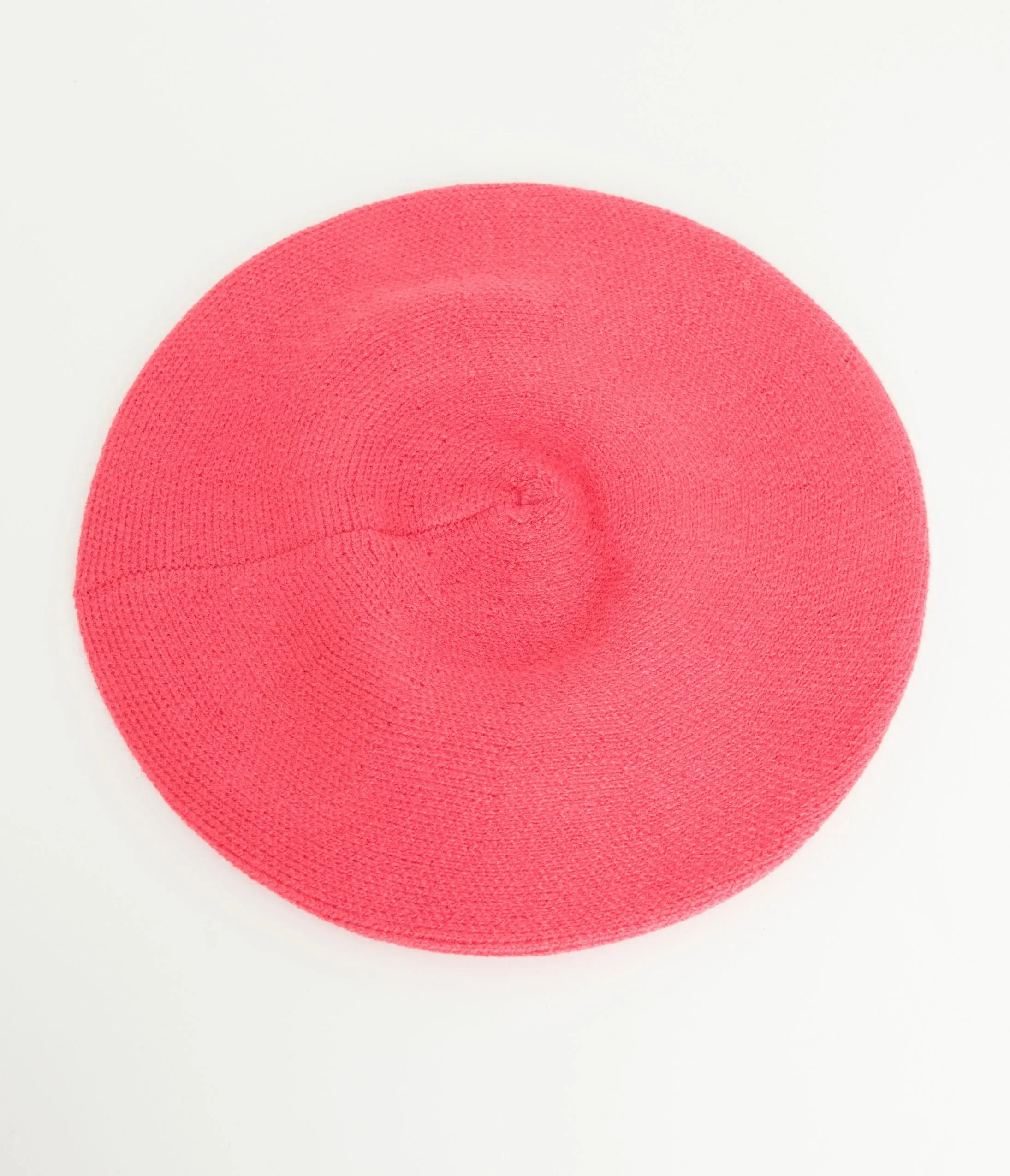 1960s Hot Pink Stretch Beret