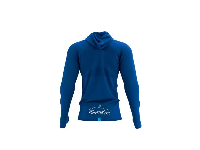 3D Thermo Seamless Hoodie Zip Mont Blanc 2022 - Compressport