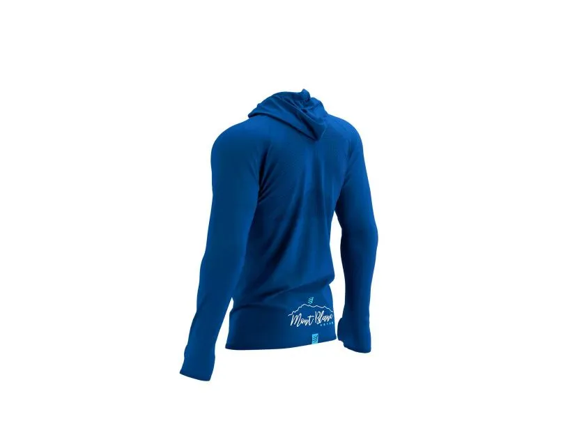 3D Thermo Seamless Hoodie Zip Mont Blanc 2022 - Compressport