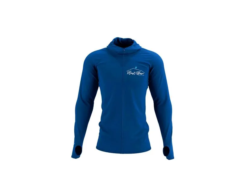 3D Thermo Seamless Hoodie Zip Mont Blanc 2022 - Compressport