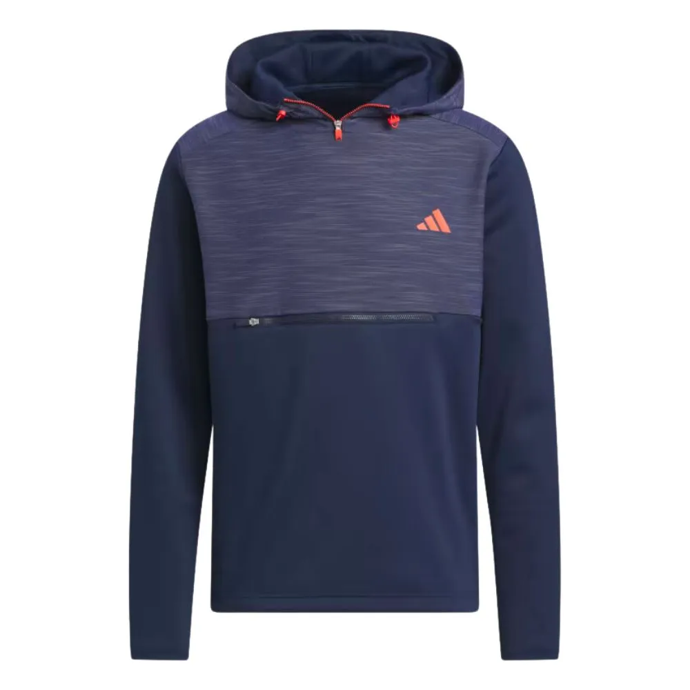 Adidas Mens Golf Textured Anorak Pullover