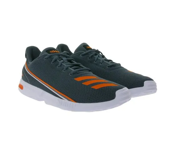 adidas WIDEWALK M men's sneakers sporty running shoes with 3-stripe design blue/yellow or grey/orange