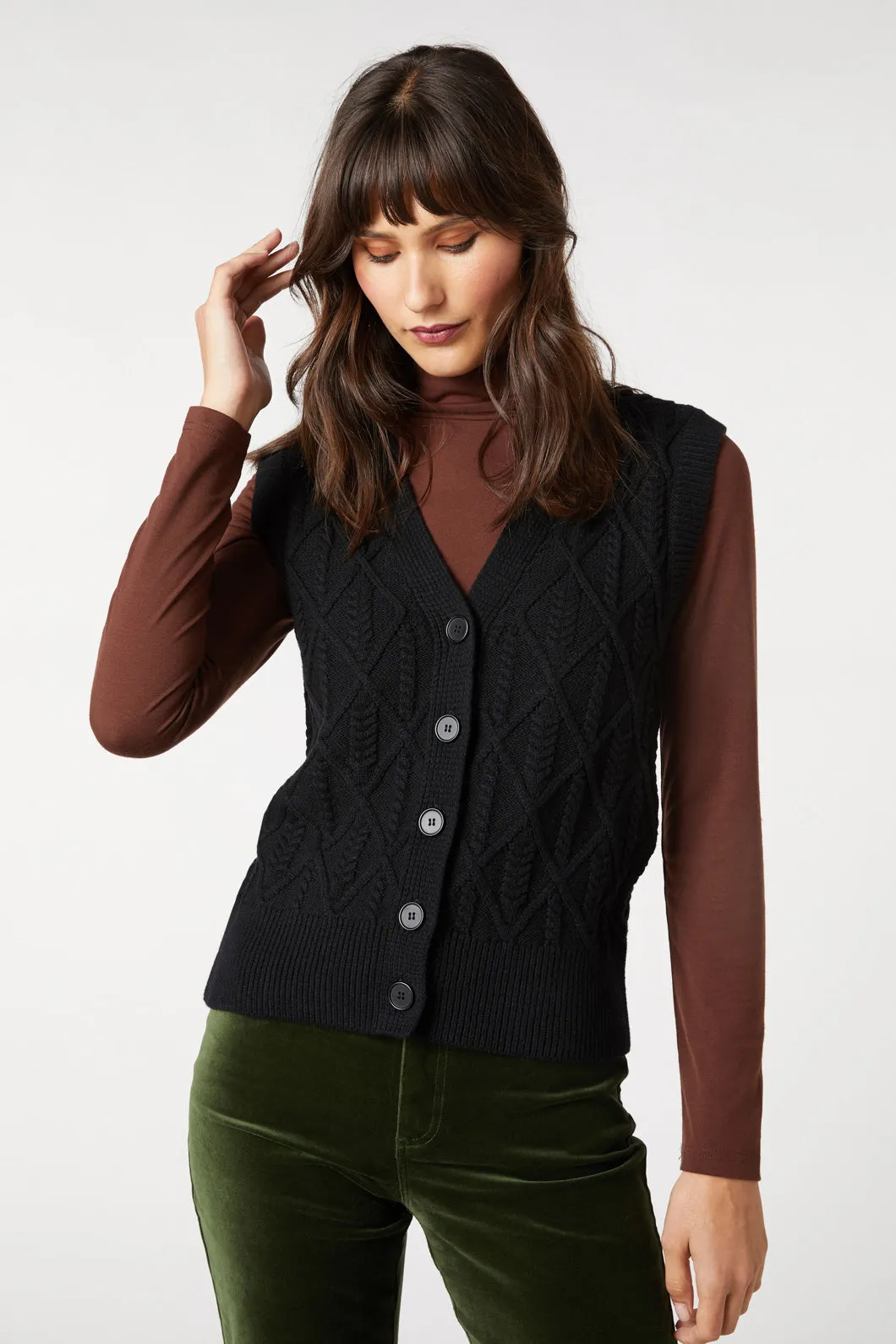 Amara Long Vest