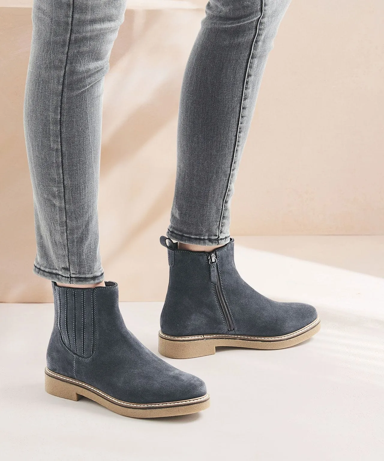 Amortyl Suede Ankle Boots