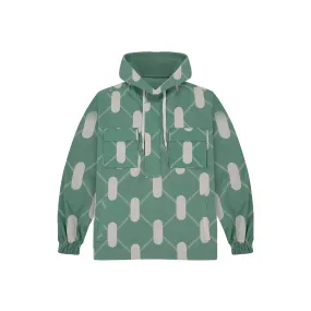 Argyle Anorak- Aurora Green