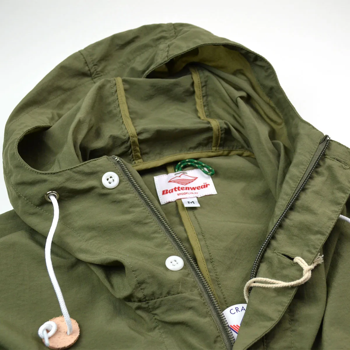 Battenwear - Packable Anorak - Olive