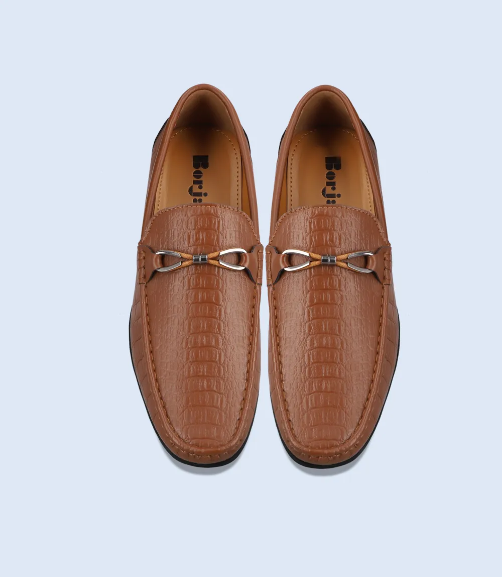 BM4252-TAN-Men Loafers