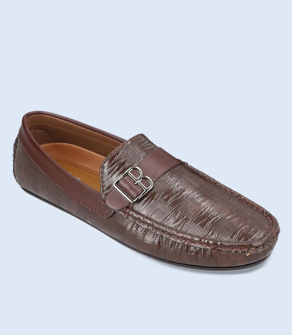 BM5122-BROWN-Men Loafers