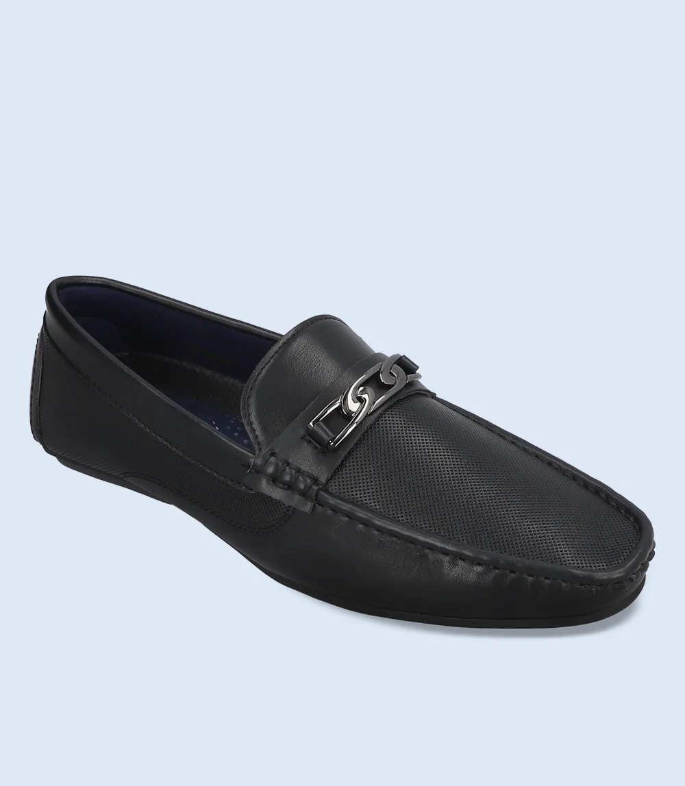 BM5136-BLACK-Men Loafers