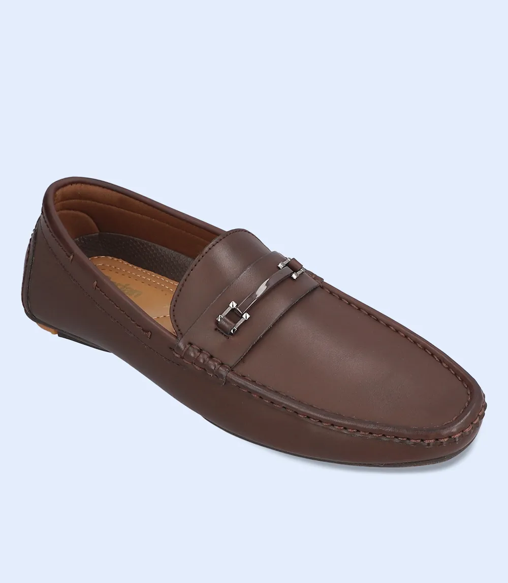 BM5140-COFFEE-Men Loafers