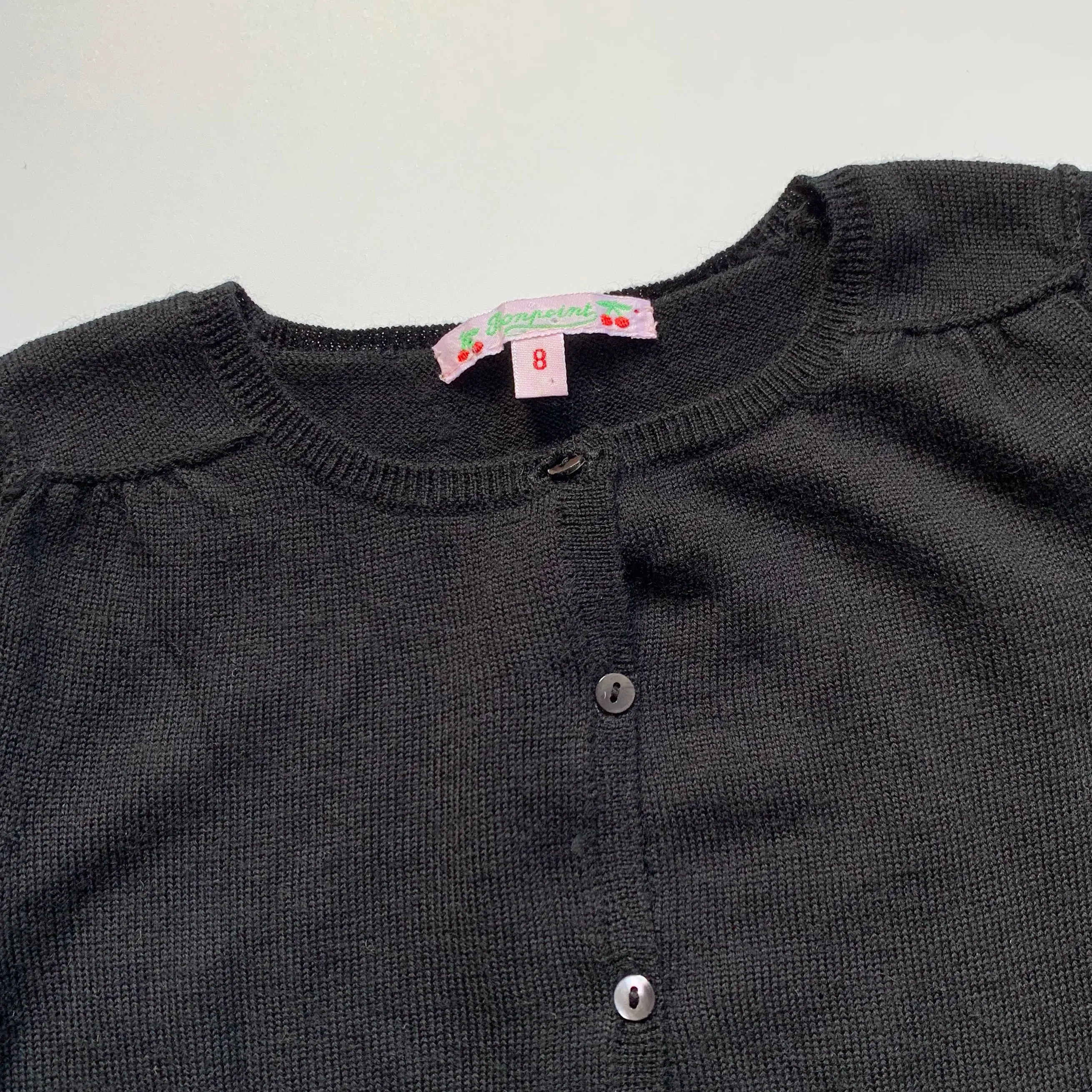 Bonpoint Black Wool Dress: 8 Years