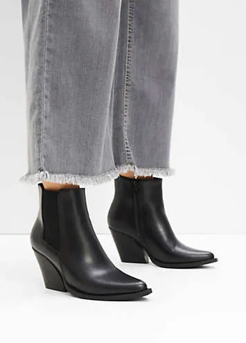 bonprix Zip Ankle Boots | Kaleidoscope