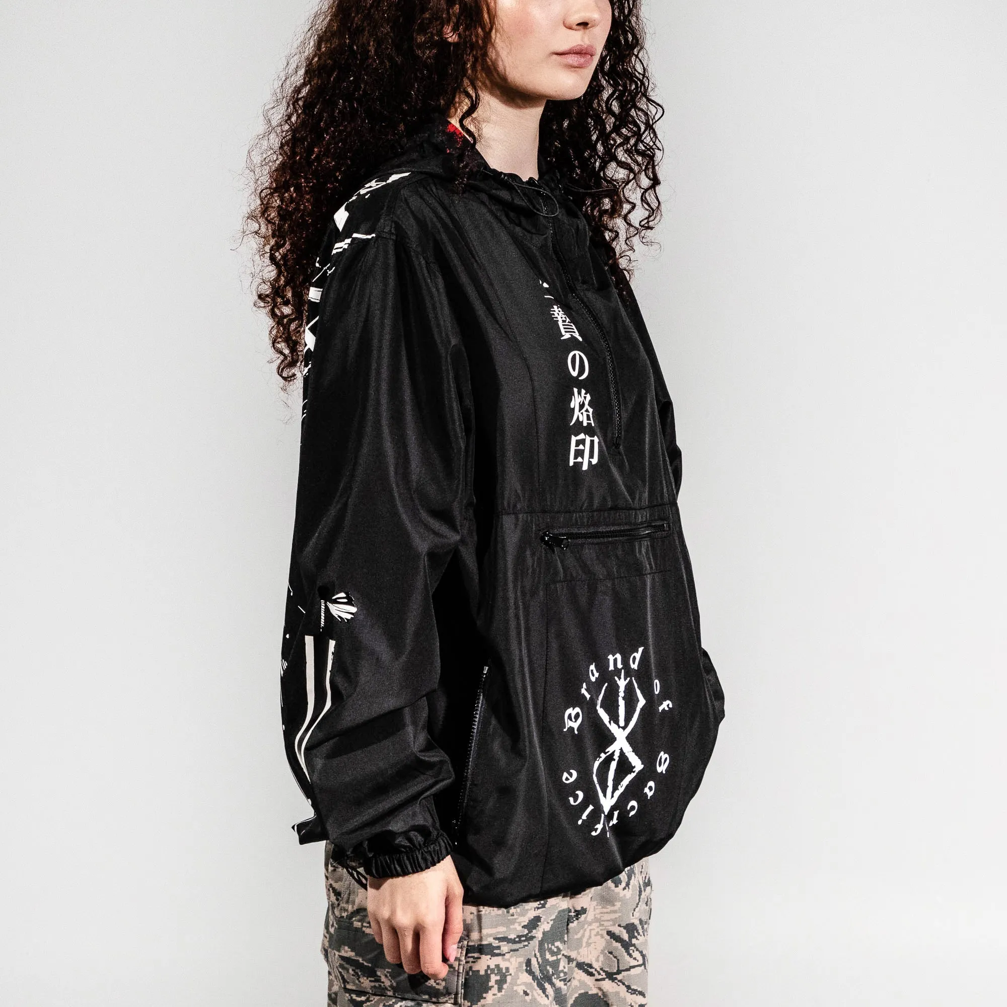 Brand Of Sacrifice Black  Anorak