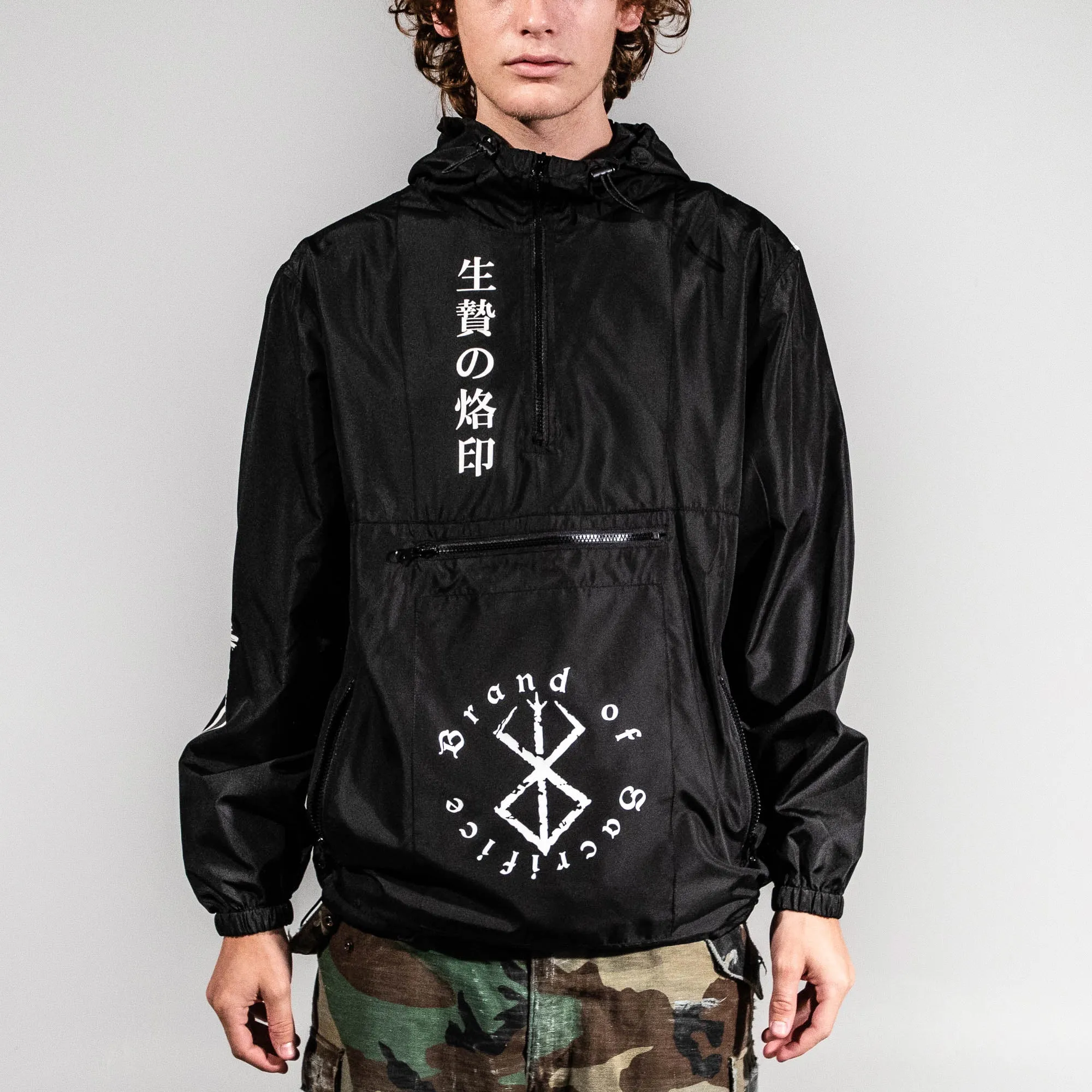 Brand Of Sacrifice Black  Anorak