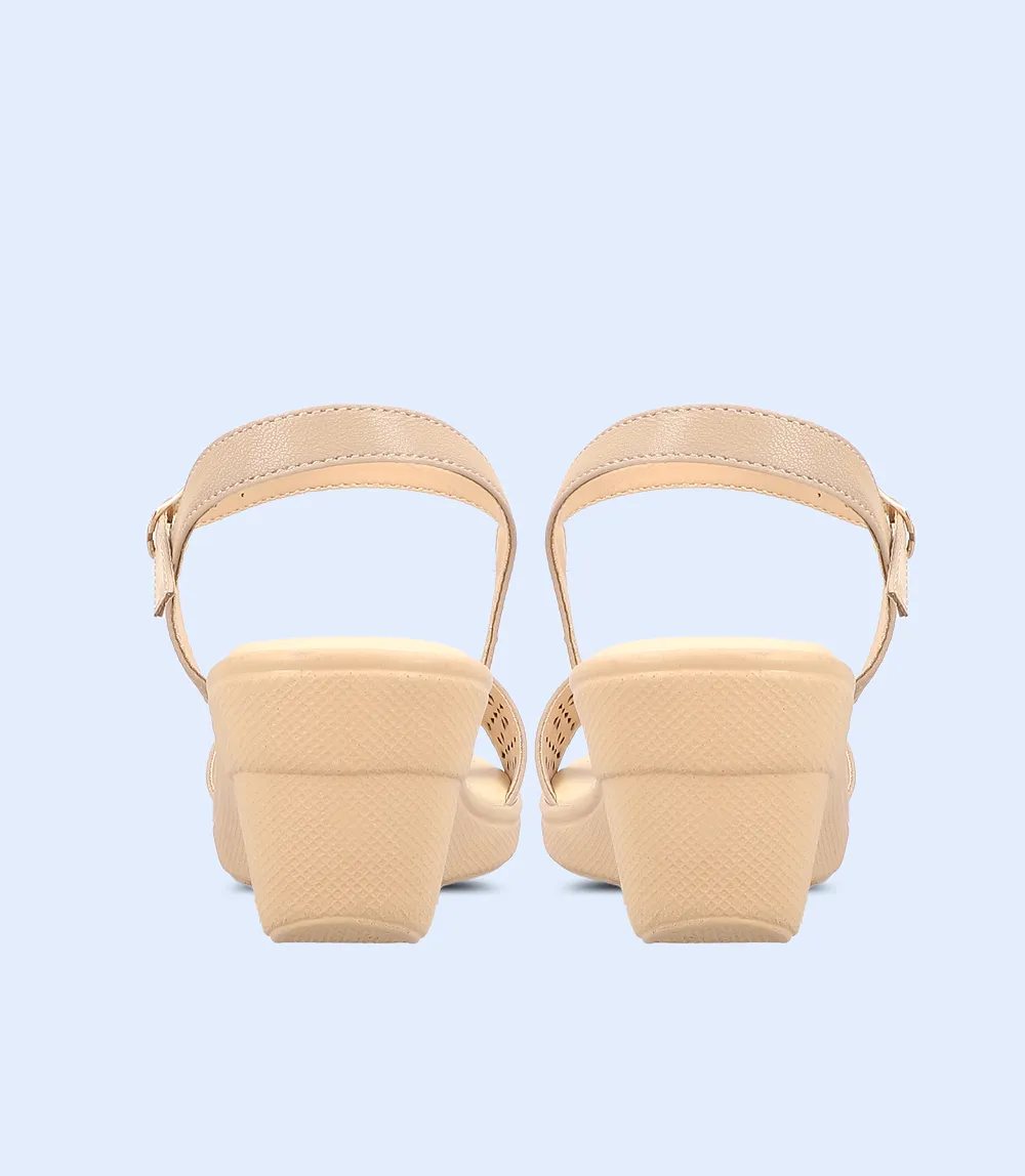 BW9261-KHAKI-Women Comfort Sandal