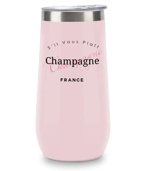 Champagne Tumbler - Bubbles