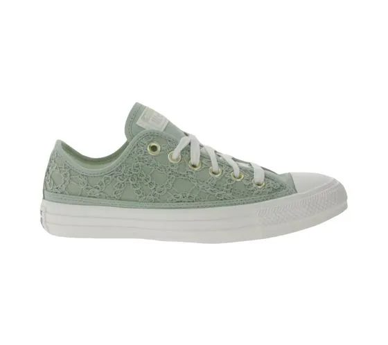 Converse Chuck Taylor All Star OX women's skater shoes, cool low-top sneakers A06226C green