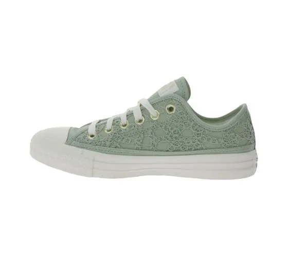 Converse Chuck Taylor All Star OX women's skater shoes, cool low-top sneakers A06226C green