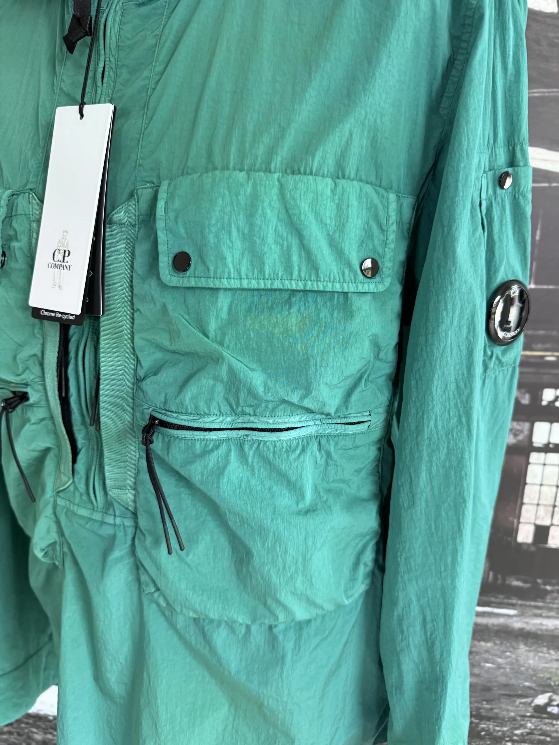 C.P. COMPANY CHROME R LENS ANORAK