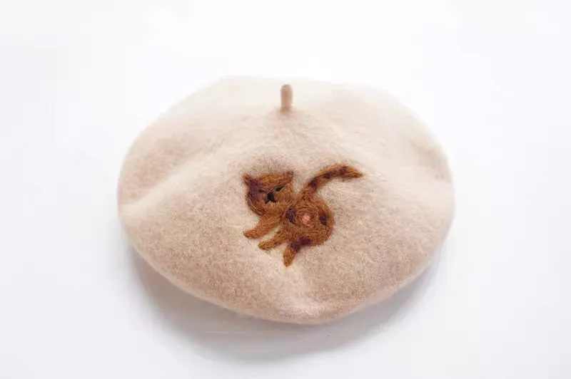 CUTE CAT BERET