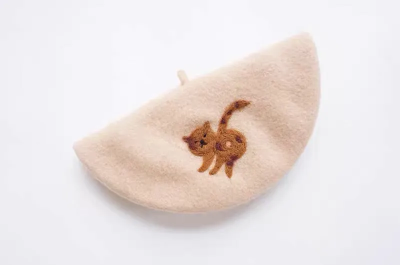 CUTE CAT BERET