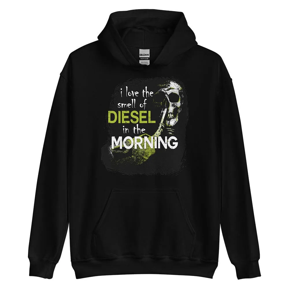 Diesel Truck Hoodie - Smell of Diesel In The Morning