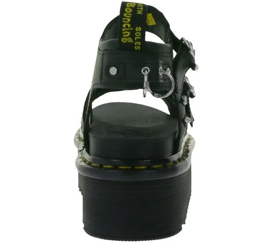 Dr. Martens Blaire Quad Athena women's platform sandals, strap sandals, gladiator-style shoes with rivets and eyelets 31533