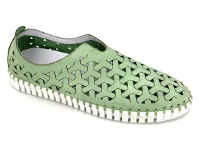 Eric Michael Inez Women's Slip-on Shoe Green