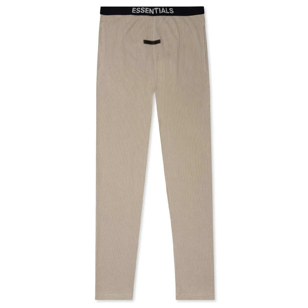 Essentials Thermal Pant - Tan