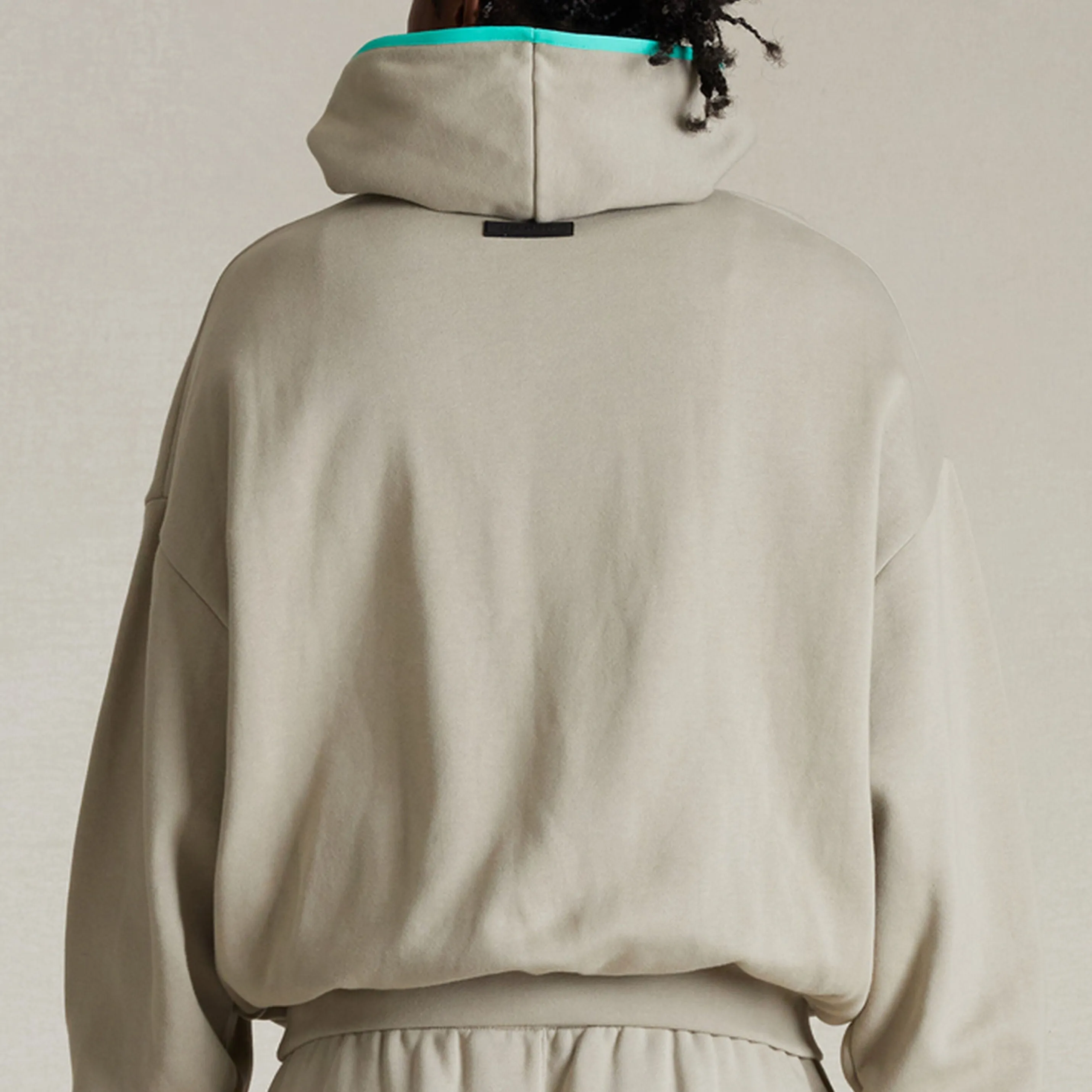 Fear of God Essentials Applique Box Logo Hoodie Seal