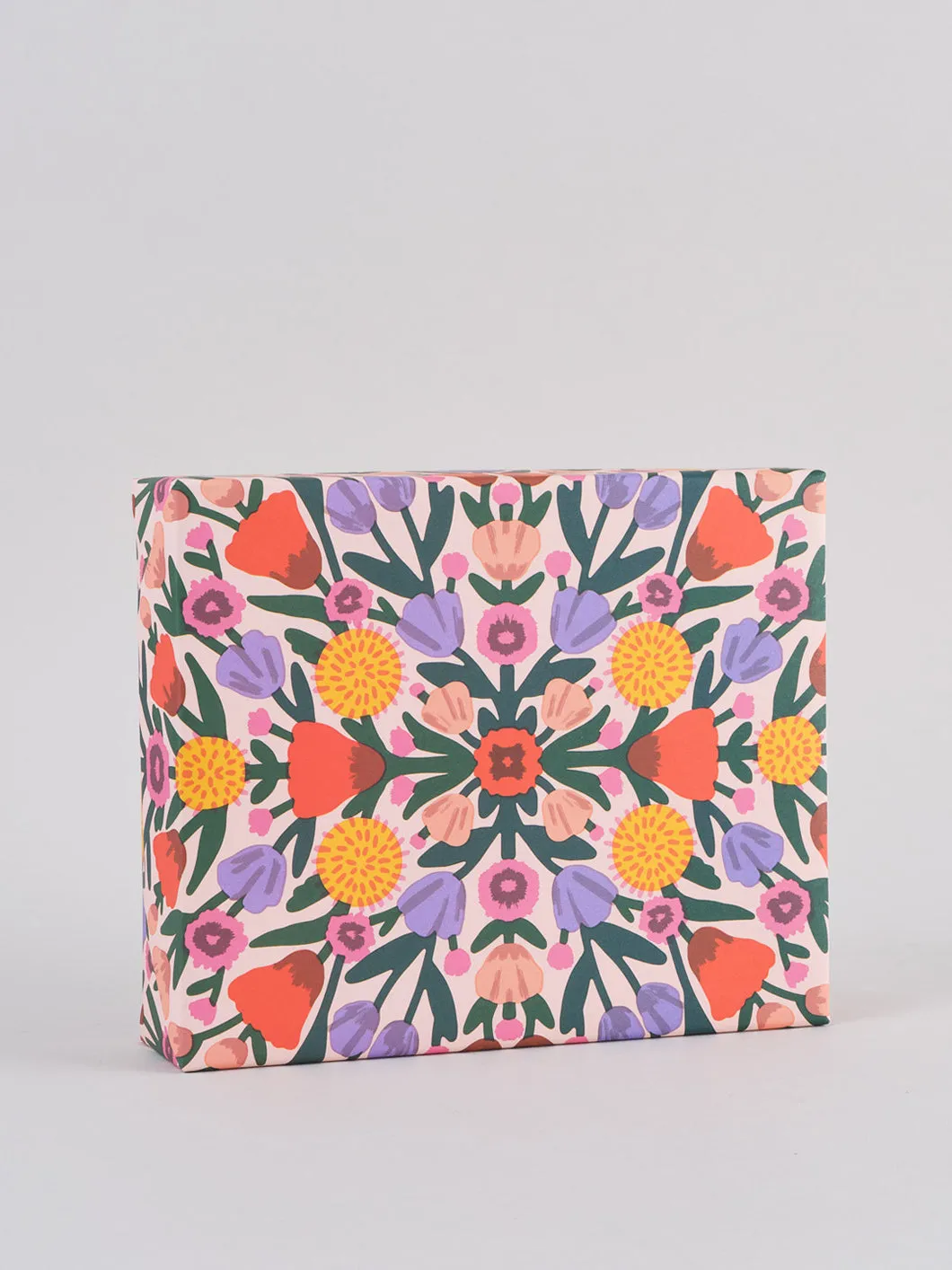 Floral Reflection Wrapping Paper