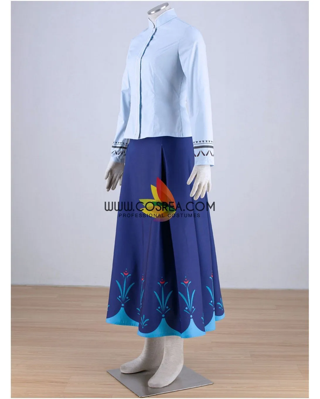 Frozen Anna Winter Complete Cosplay Costume