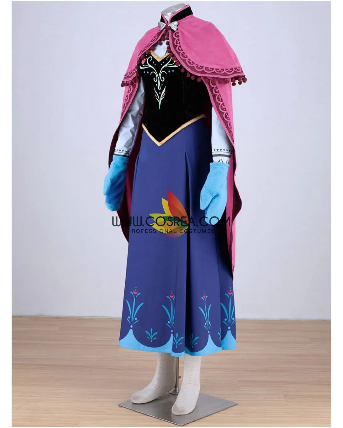 Frozen Anna Winter Complete Cosplay Costume