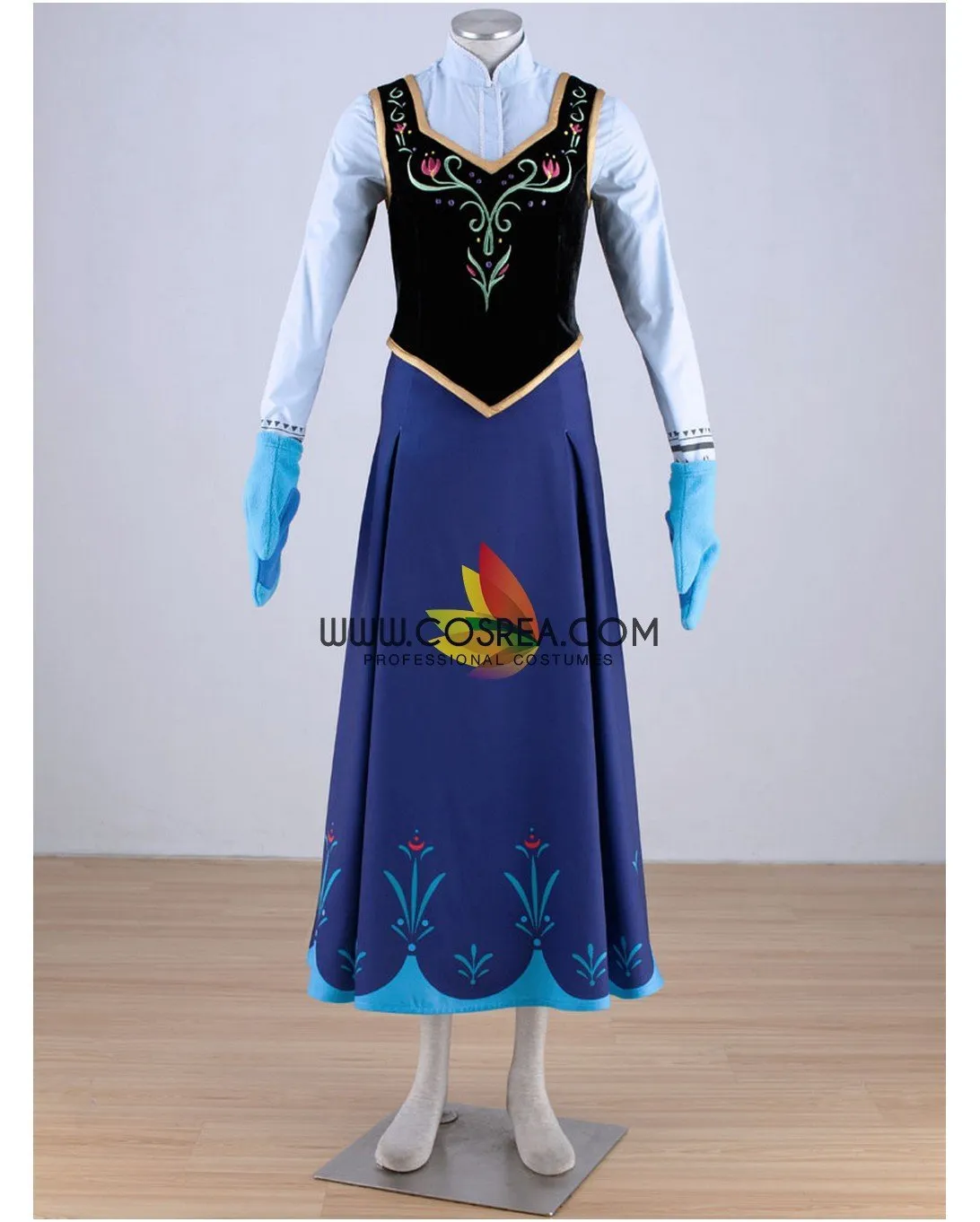 Frozen Anna Winter Complete Cosplay Costume