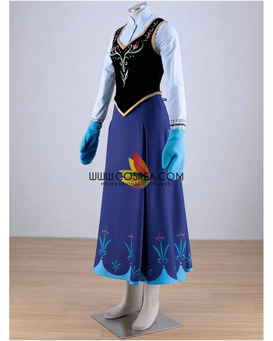 Frozen Anna Winter Complete Cosplay Costume