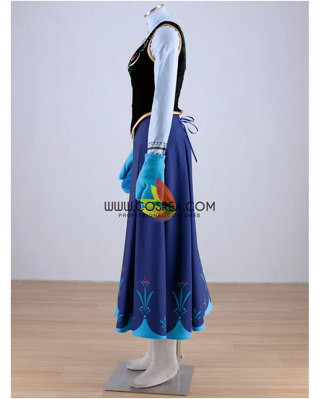 Frozen Anna Winter Complete Cosplay Costume