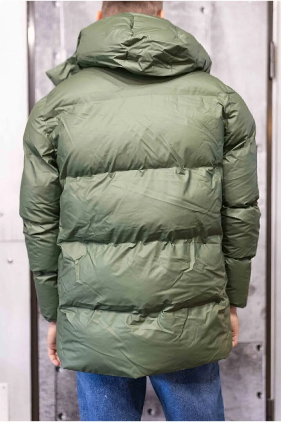 Giubbino Rains - Boxy Puffer Parka