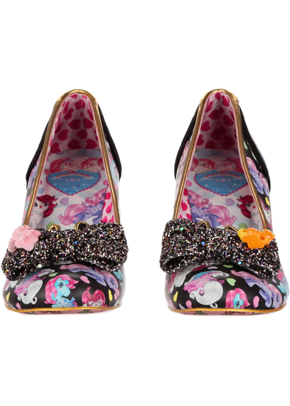 Irregular Choice x My Little Pony Sparkle Heart Pumps Black