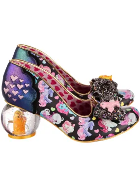 Irregular Choice x My Little Pony Sparkle Heart Pumps Black