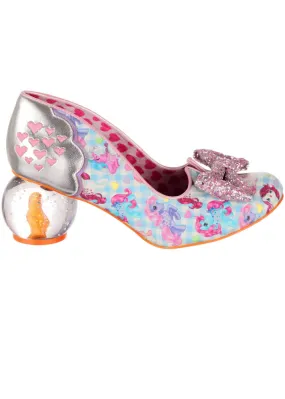 Irregular Choice x My Little Pony Sparkle Heart Pumps Blue