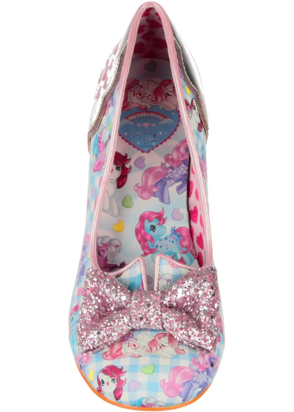 Irregular Choice x My Little Pony Sparkle Heart Pumps Blue