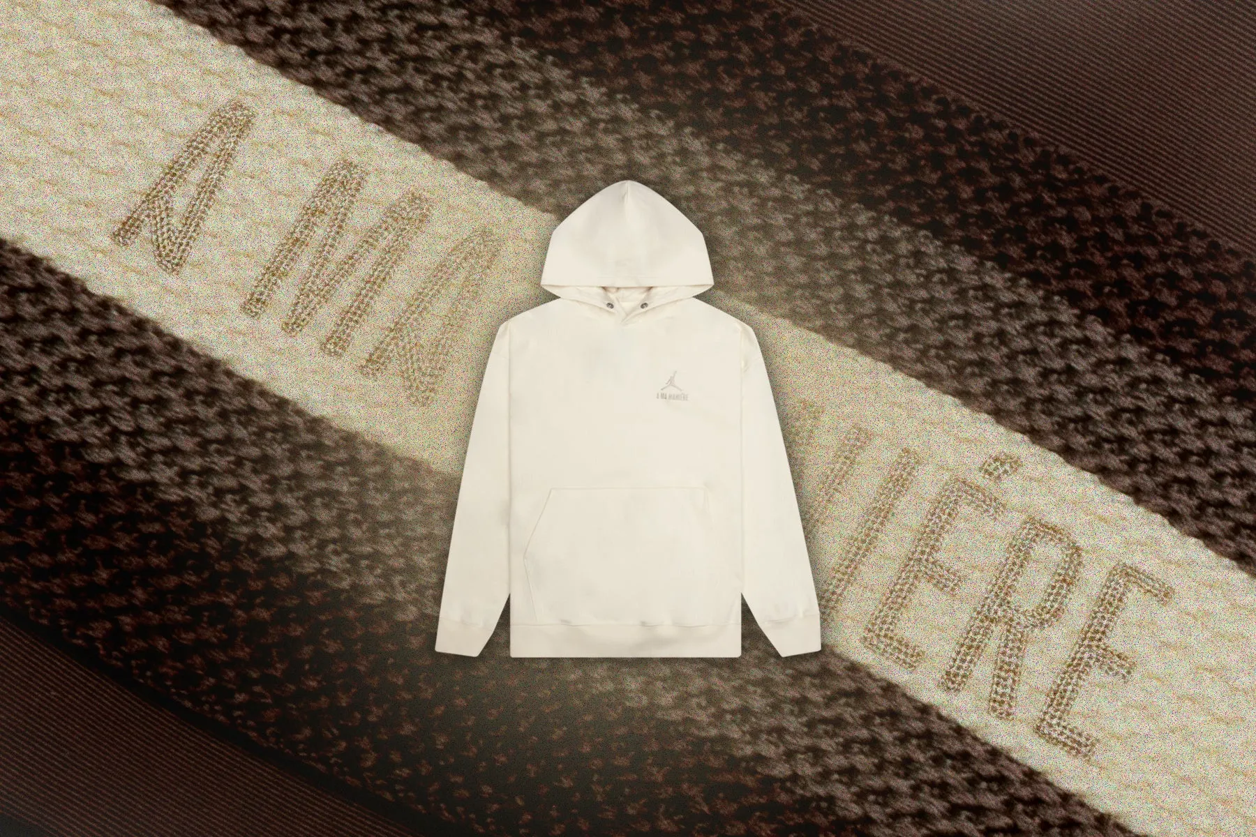 Jordan x A Ma Maniere Jacquard Hoodie - Coconut Milk