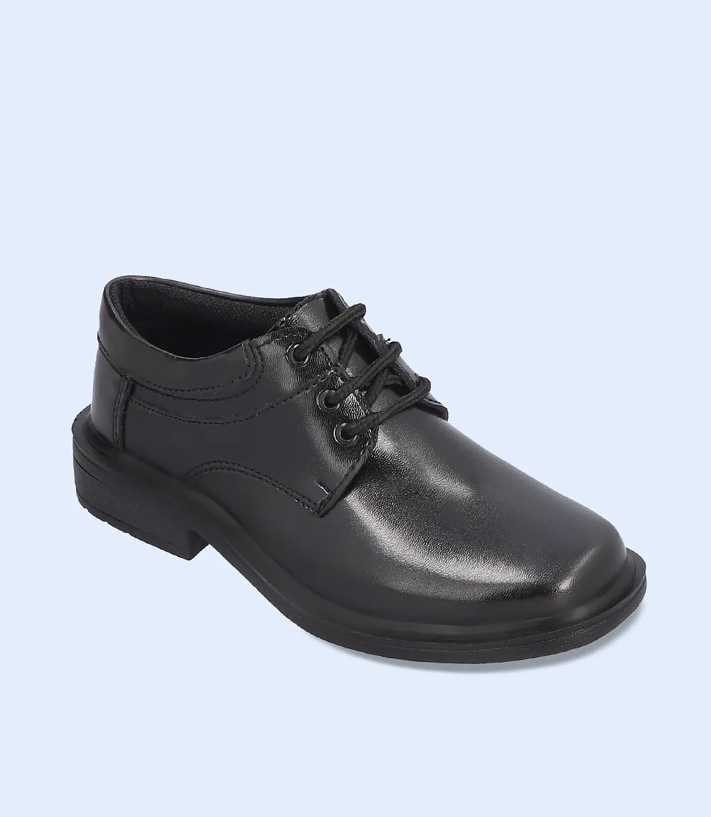 KB0033-BLACK-Boys Casual School Shoes