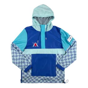 Killua Blue Checkered Anorak