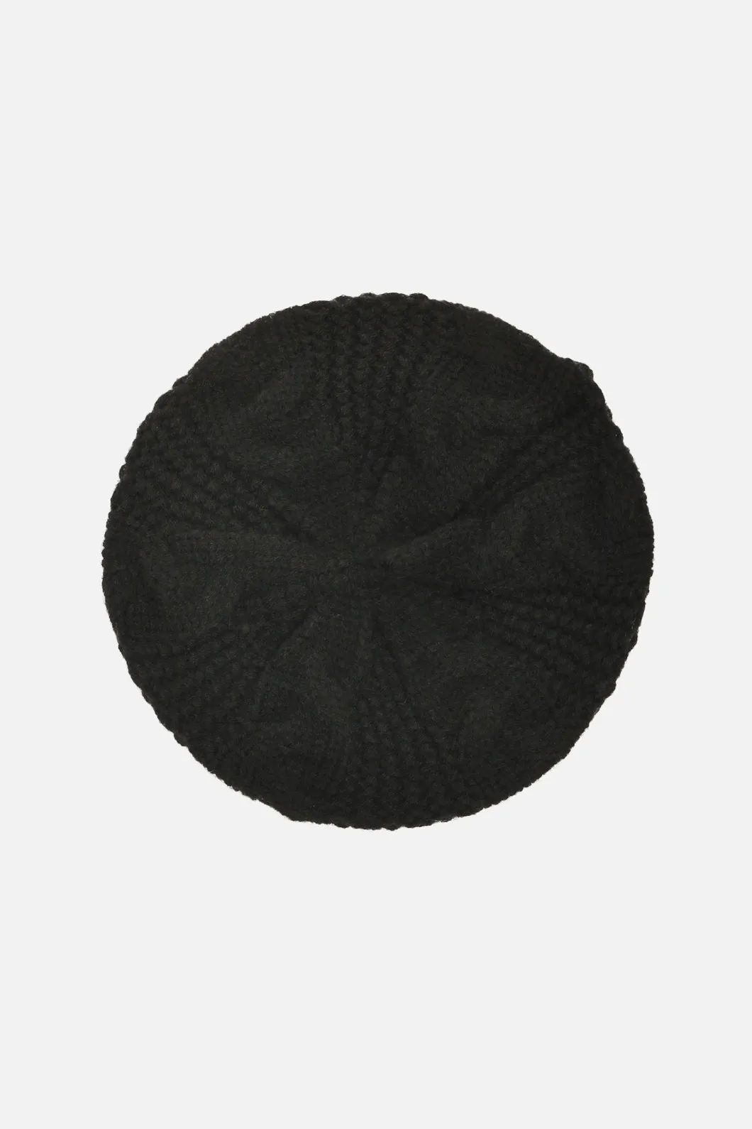 Knitted Cable Beret