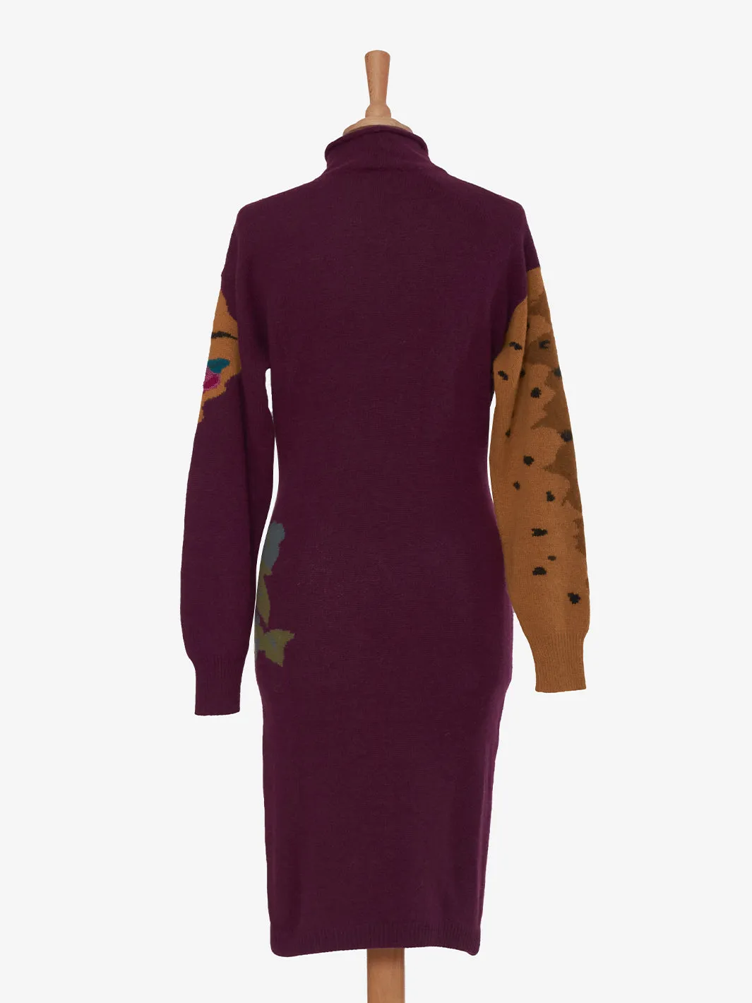 Krizia Wool Midi Dress