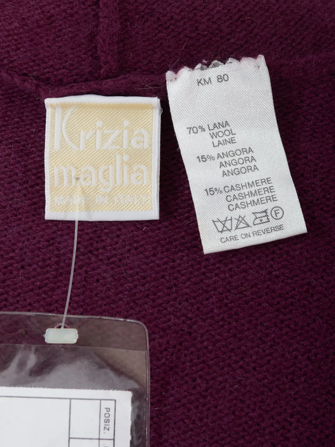 Krizia Wool Midi Dress