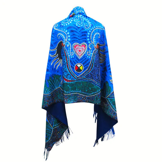 Leah Dorion Breath Of Life Eco Art Print Shawl