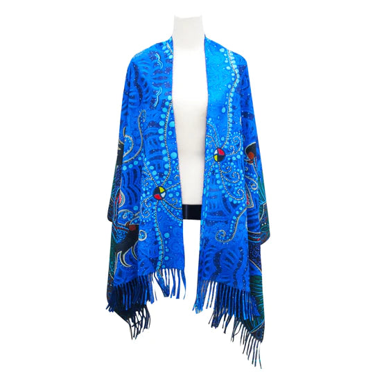 Leah Dorion Breath Of Life Eco Art Print Shawl